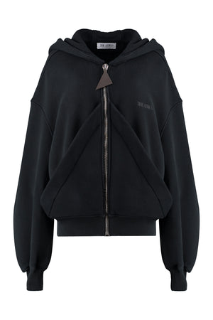 Felpa full-zip con cappuccio-0